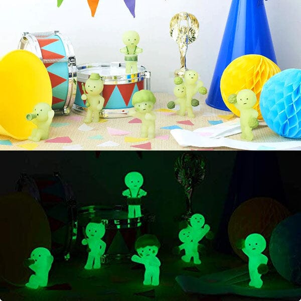 Smiski Collectable Mini Glow-In-The-Dark Figurines | Cheer Series Blind Box Simple magazineracksdirect 