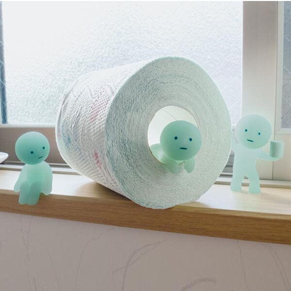 Smiski Toilet Series Collectible Glow in the Dark Figurine Blind Box (1pc) Simple Smiski 