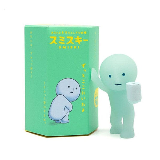 Smiski Toilet Series Collectible Glow in the Dark Figurine Blind Box (1pc) Simple Smiski 