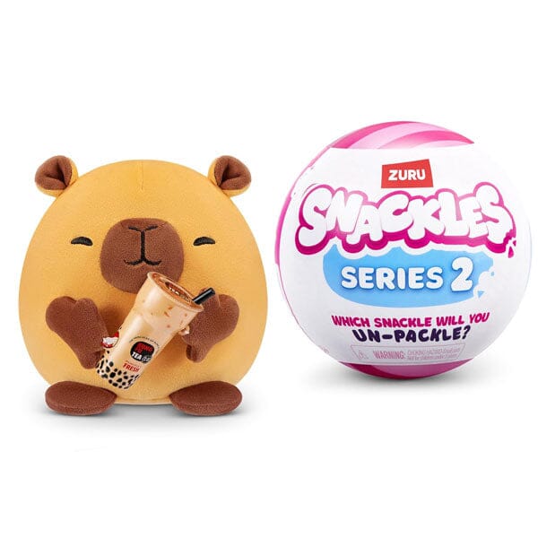 ZURU™ Mini Brands Snackles Mystery Mini 5" Plush Capsule Series 2 Wave 1 Simple magazineracksdirect 