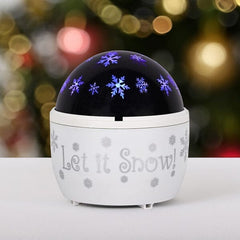 BlizzBrite "Let It Snow" LED Snowflake Projector | As Seen on Social! Simple Showcase 