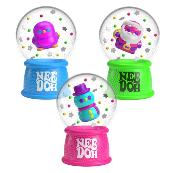 Nee Doh Snow Globe Squishy Fidget Stress Ball Toy (1pc) Style Ships Assorted Simple Nee Doh 