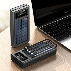 GearWaves: Solar Power Bank Charger Simple magazineracksdirect 