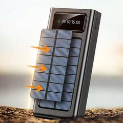 GearWaves: Solar Power Bank Charger Simple magazineracksdirect 