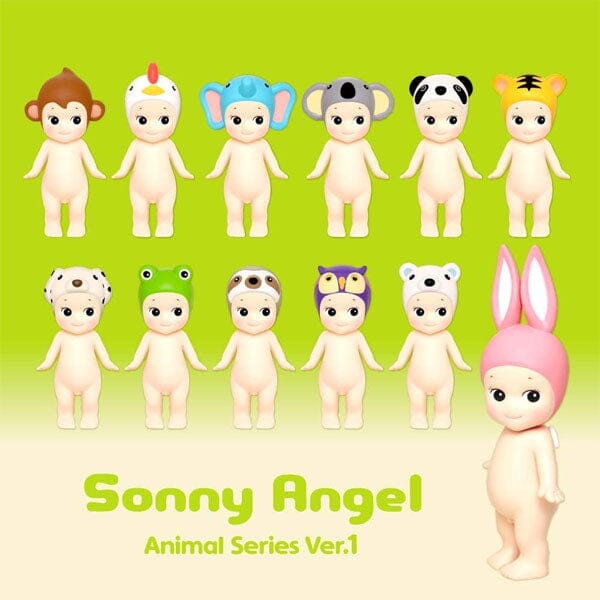 Sonny Angel Collectable Mini Cherub Figurines Assorted Series Blind Box B (1pc) Simple Sonny Angel 