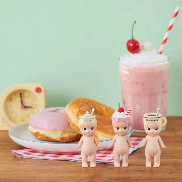 Sonny Angel Collectable Mini Cherub Figurines Snack Series Blind Box (1pc) Simple Sonny Angel 