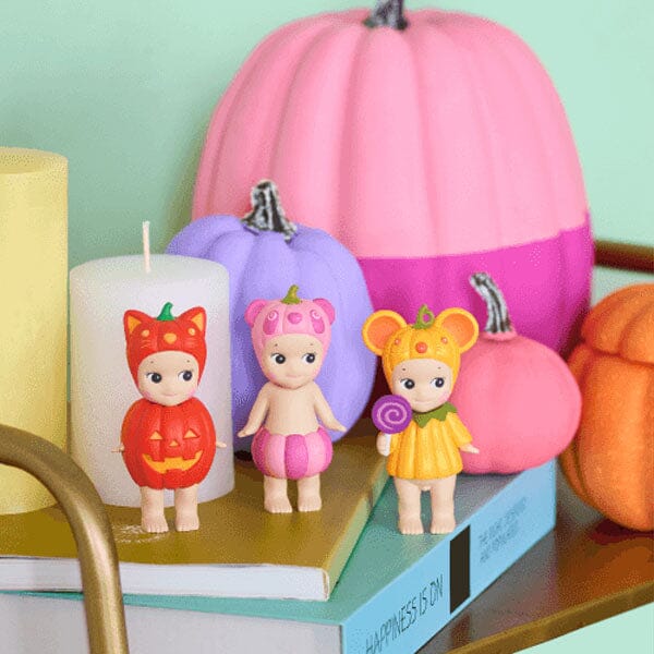 Sonny Angel Collectable Mini Cherub Figurines Pumpkin Patch Series Blind Box (1pc) Simple Sonny Angel 