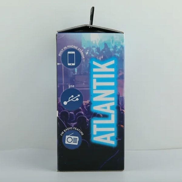 iJoy Atlantik LED Portable Bluetooth Speaker in Blue