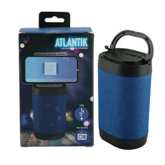 iJoy Atlantik LED Portable Bluetooth Speaker in Blue Simple Showcase 