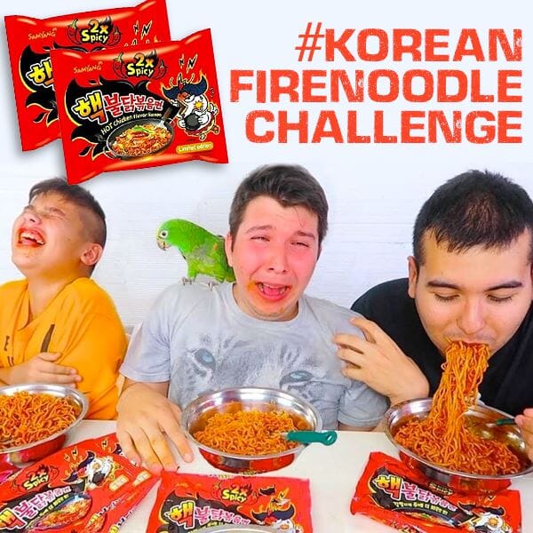 Samyang 2X Spicy Hot Chicken Ramen (5pk) | #KoreanFireNoodleChallenge Simple Showcase 