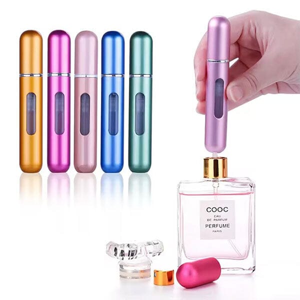 SpritzPod Portable Refillable Fragrance Atomizer 5mL Capacity (Assorted Colors) Simple magazineracksdirect 