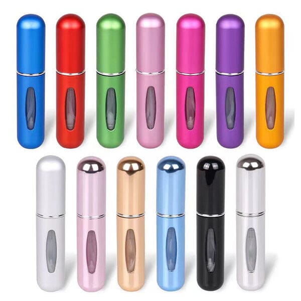 SpritzPod Portable Refillable Fragrance Atomizer 5mL Capacity (Assorted Colors) Simple Showcase 