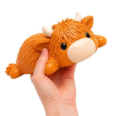 The Big Squij Slow-Rise Squishy Fidget Toy (1pc) Highland Cow Simple The Big Squij 