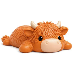 The Big Squij Slow-Rise Squishy Fidget Toy (1pc) Highland Cow Simple The Big Squij 