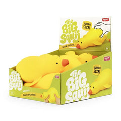 The Big Squij Slow-Rise Squishy Fidget Toy (1pc) Yellow Duck Simple The Big Squij 
