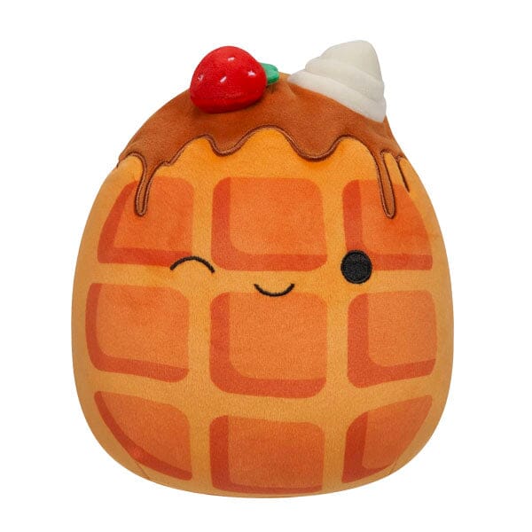 Squishmallows Plush Toy 7.5" 2024 Weaver The Strawberry Waffle