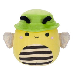 Squishmallows Plush Toy 7.5" 2024 Sunny The Honeybee in Bucket Hat Simple magazineracksdirect 