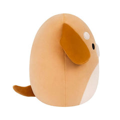 Squishmallows Super Soft Plush Toys 7.5" Sam the Brown Dog (White Belly) Simple Squishmallows 