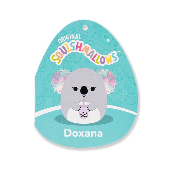 Squishmallows Super Soft Plush Toys 7.5" Doxana the Rainbow Koala (Holding Boba) Simple Squishmallows 