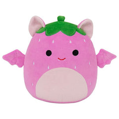 Squishmallows Super Soft Plush Toys 7.5" Brigitte Marie the Pink Strawberry Bat Simple Squishmallows 