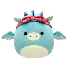 Squishmallows Super Soft Plush Toys | 7.5" Tatiana the Dragon (Bandana) | Pre-Order Preorder magazineracksdirect 