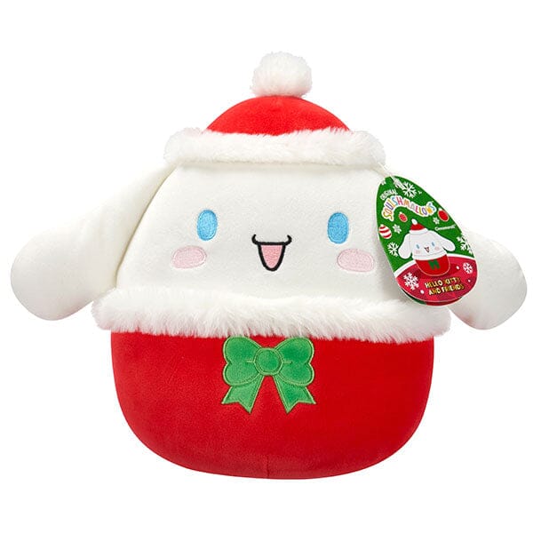 Squishmallows Plush Toys 8" Hello Kitty Christmas Squad 2024 Santa Cinnamoroll