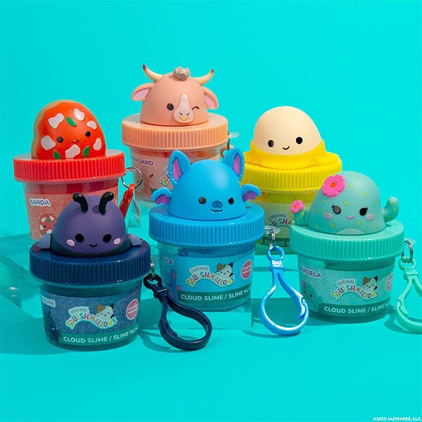 Squishmallows Pre-Made Mystery Mini Scented Cloud Slime (1pc) Simple Squishmallows 