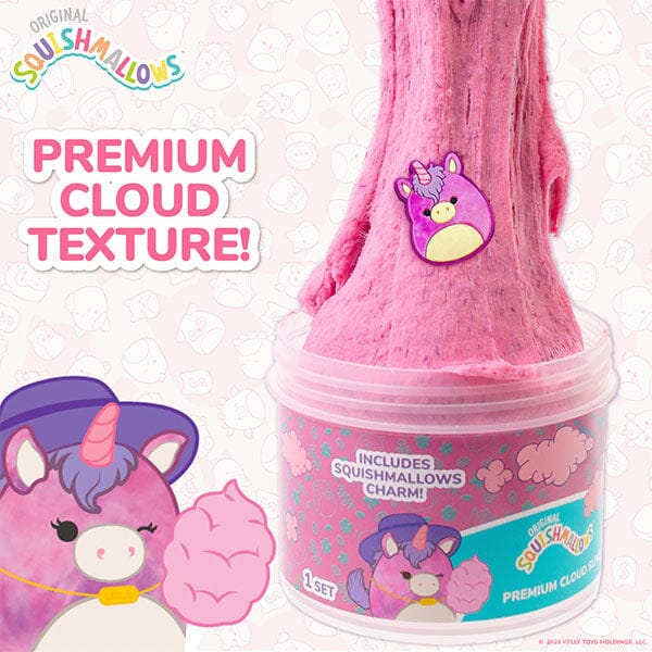 Squishmallows Premium Cloud Slime Fidget Putty Jar Multiple Scents & Styles Simple magazineracksdirect 