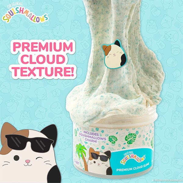 Squishmallows Premium Cloud Slime Fidget Putty Jar Multiple Scents & Styles Simple magazineracksdirect 