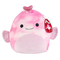 Squishmallows Plush Toys 7.5" Valentine's Day Squad 2024 Sy the Angler Fish Simple magazineracksdirect 