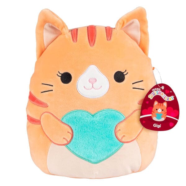 Squishmallows Plush Toys 7.5" Valentine's Day Squad 2024 Gigi the Tabby Cat (Valentine) Simple magazineracksdirect 