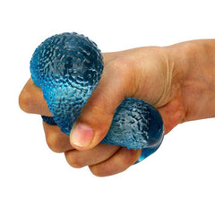 Squishhy Bonbon-Shaped Textured Squishy Fidget Stress Ball (1pc) Assorted Colors Simple Exclusive 