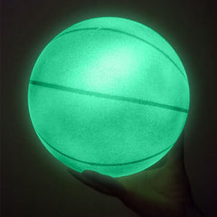 StealthDunk Glow-in-the-Dark Silent Basketball No. 3 Kids' Size Simple Exclusive 