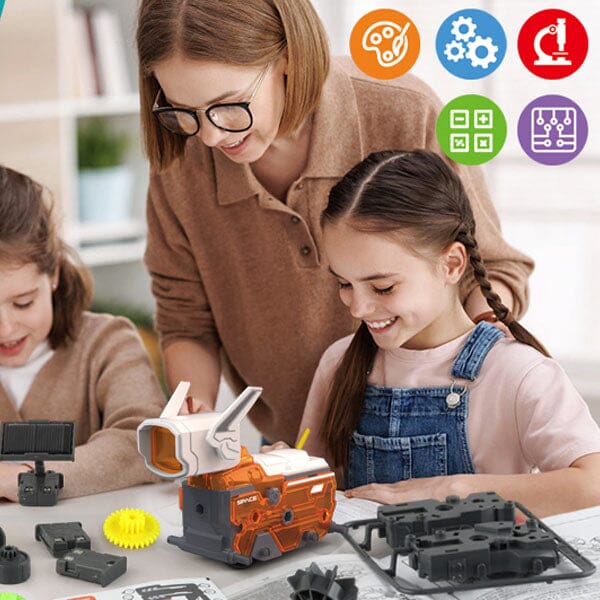 TechTinker Mars Rover 4-in-1 DIY Space Adventure STEM Robot Building & Programming Kit Preorder Showcase 