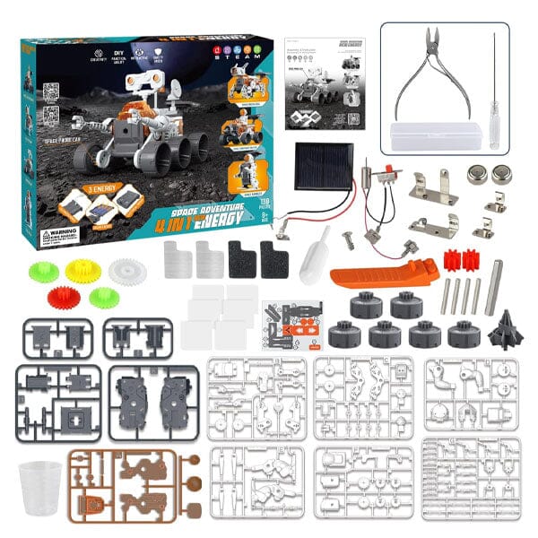 TechTinker Mars Rover 4-in-1 DIY Space Adventure STEM Robot Building & Programming Kit Preorder Showcase 