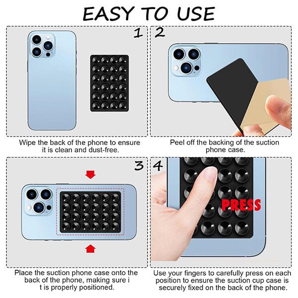 StikGrip Colorful Suction Cup Smart Phone Mounts (6pk) – Showcase