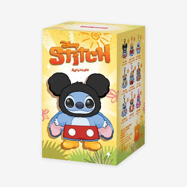Pop Mart x Disney: Stitch Adventure Series Plush Keychain Blind Box (1pc) Simple Pop Mart 