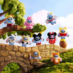 Pop Mart x Disney: Stitch Adventure Series Plush Keychain Blind Box (1pc) Simple Pop Mart 