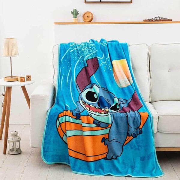 Disney's Lilo & Stitch Silk Touch Throw Blanket (60") Simple Disney 