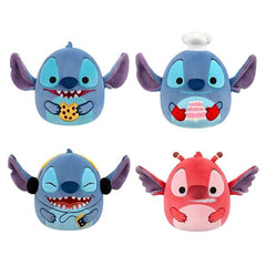 Squishmallows Super Soft Plush Toys 10" Disney's Stitch Squad 2025 (1pc) Ships Assorted Simple Squishmallows 