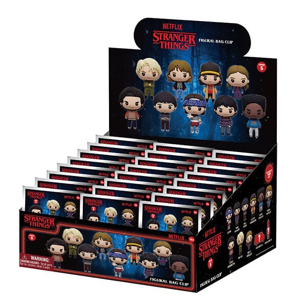 3D Stranger Things Series 5 Foam Bag Clip Blind Bag (1pc) Simple Stranger Things 