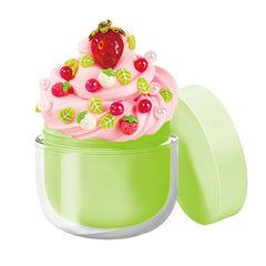 LIT Slime DIY Scented Slime Kit with Charms (1 Jar) Strawberry Blossom