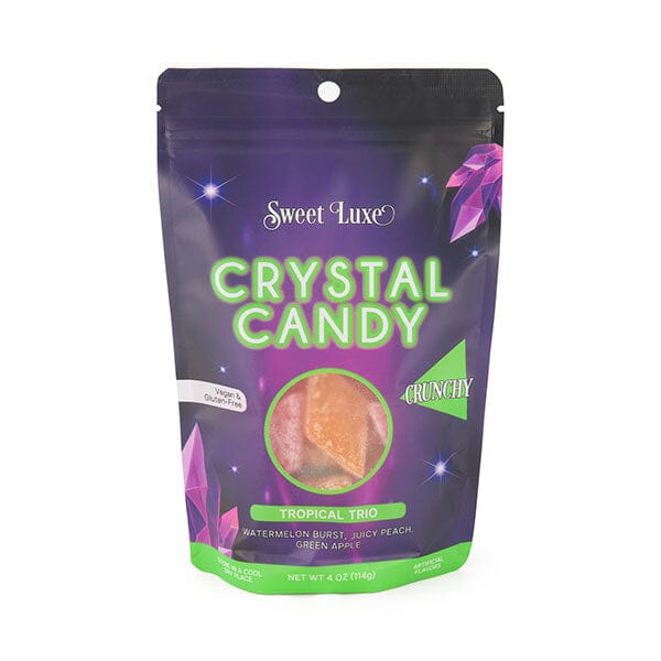 Sweet Luxe™ NEW Extra Crunchy Crystal Candy - Tropical Trio Flavor Mix Simple Sweet Luxe™ 