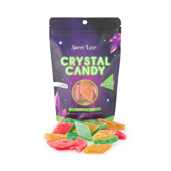 Sweet Luxe™ NEW Extra Crunchy Crystal Candy - Tropical Trio Flavor Mix Simple Sweet Luxe™ 