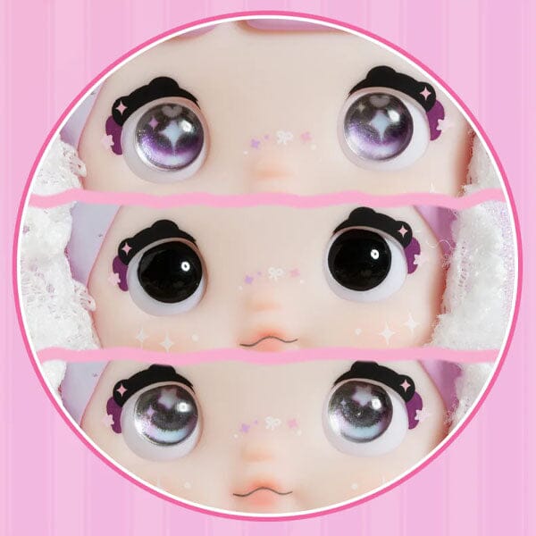 Nommi 100% Sweetness Series Kawaii Plush Doll Keychain Blind Box (1pc) Simple Nommi 