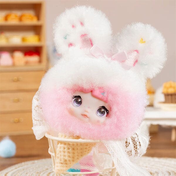 Nommi 100% Sweetness Series Kawaii Plush Doll Keychain Blind Box (1pc) Simple Nommi 