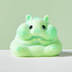 SqueezeSquad Taba Deluxe Premium Silicone Squishy Fidget Toy - Green Hamster Simple Exclusive 