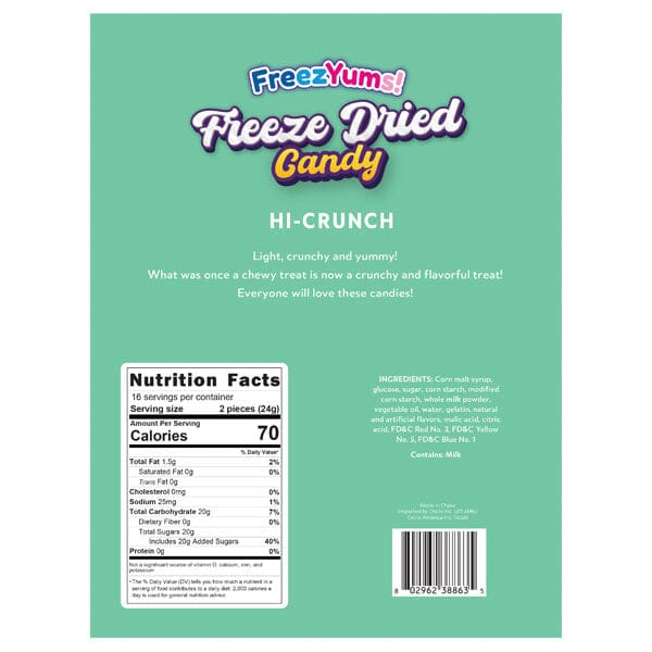 FreezYums! Freeze-Dried Hi-Crunch Fruit Candy (200g) Simple magazineracksdirect 