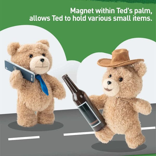 Pop Mart x Ted 2: Teddy Bear Action Series Posable Plush Keychain Blind Box (1pc) Simple Pop Mart 