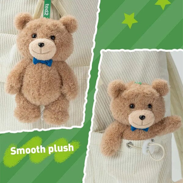 Pop Mart x Ted 2: Teddy Bear Action Series Posable Plush Keychain Blind Box (1pc) Simple Pop Mart 